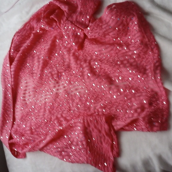Fashque women's sparkly blouse large - Picture 3 of 4